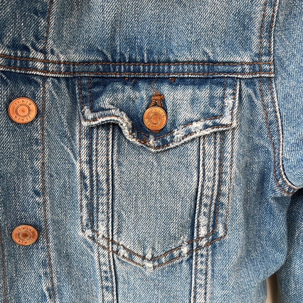 Jcrew Classic Denim Jacket - image 8